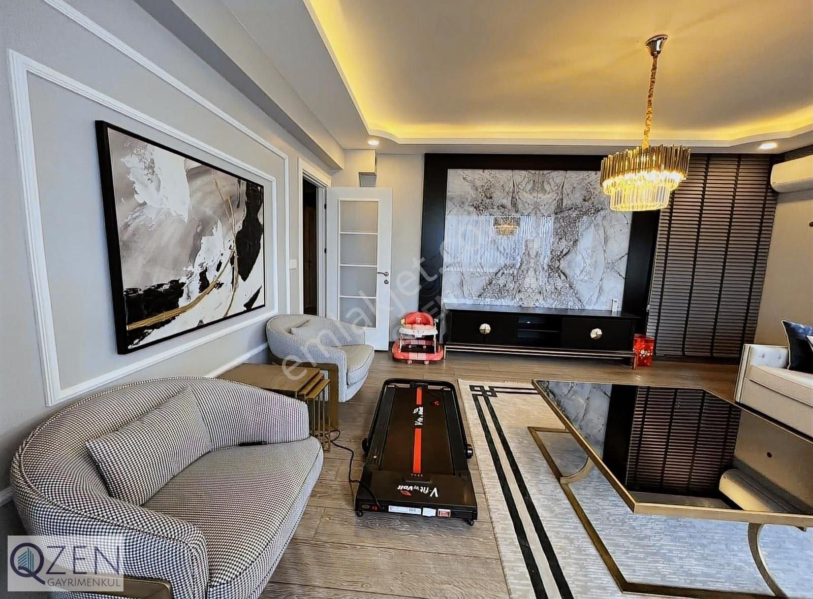 Qzen Gayrimenkulden Site İçi Havuz Cephe Lüks Daire - Görsel 12