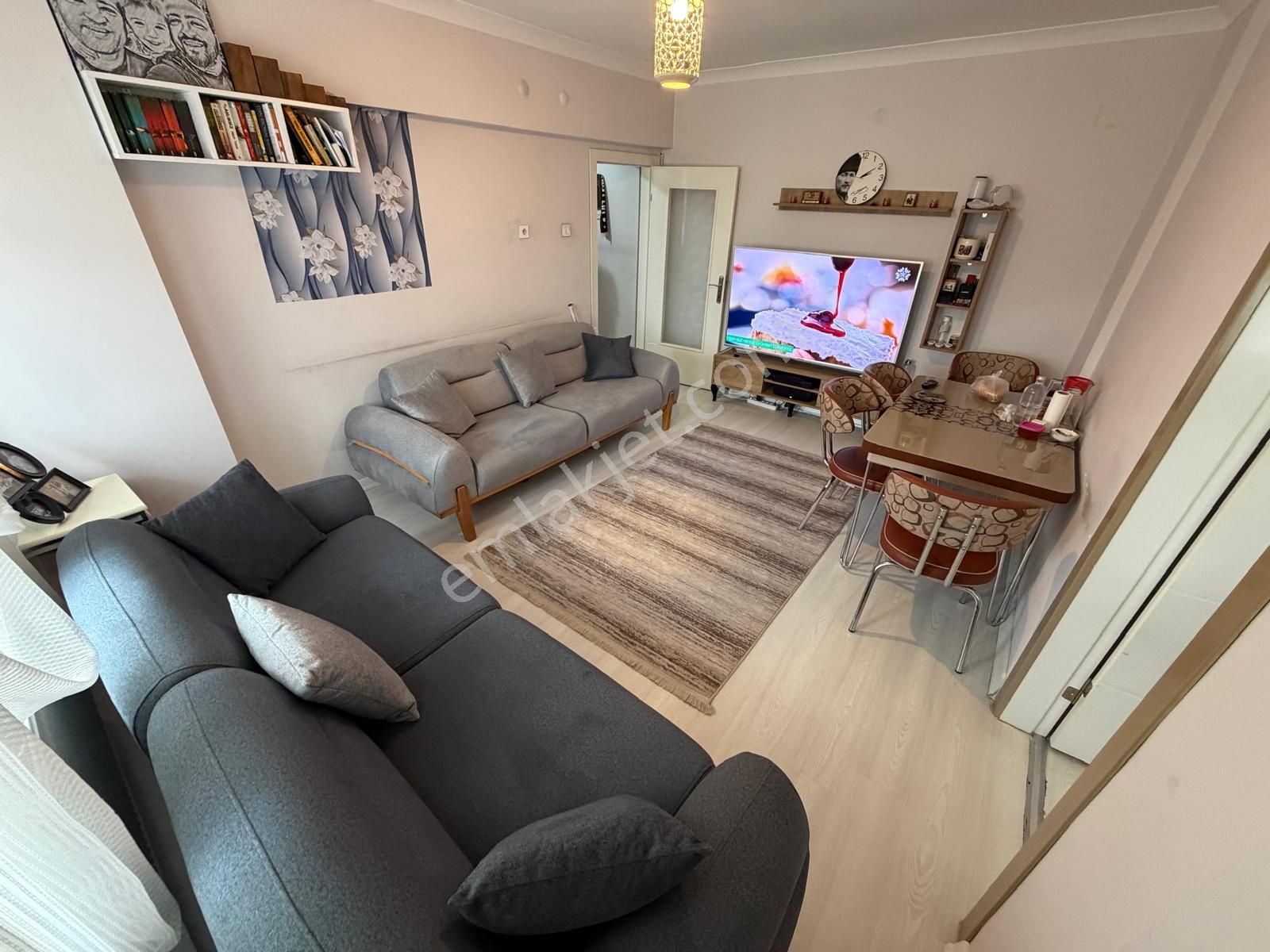 Mareşal Çakmak Mh'de 2+1 1. Ara Katta Cadde Cephe Full Yapılı Daire !!! - Görsel 9