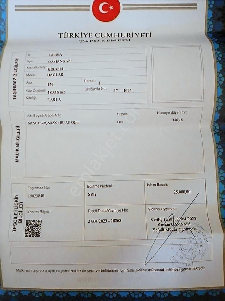 Kapital'den Uludağ Kirazlı Köyün'de 180 M2 Bahçe - Görsel 3