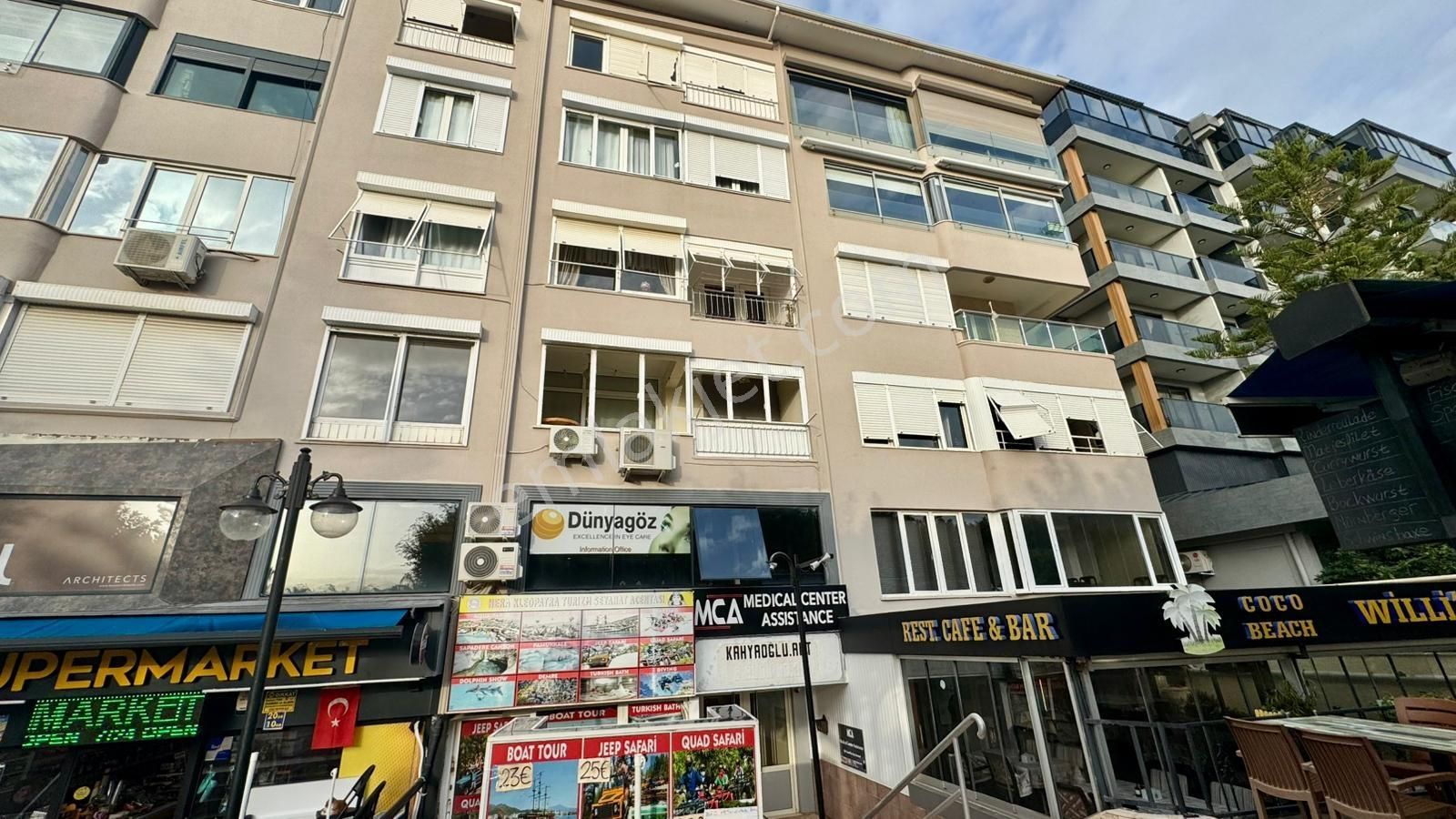 Alanya / Saray Mah. 2+1 Full Eşyalı Denize Sıfır Daire