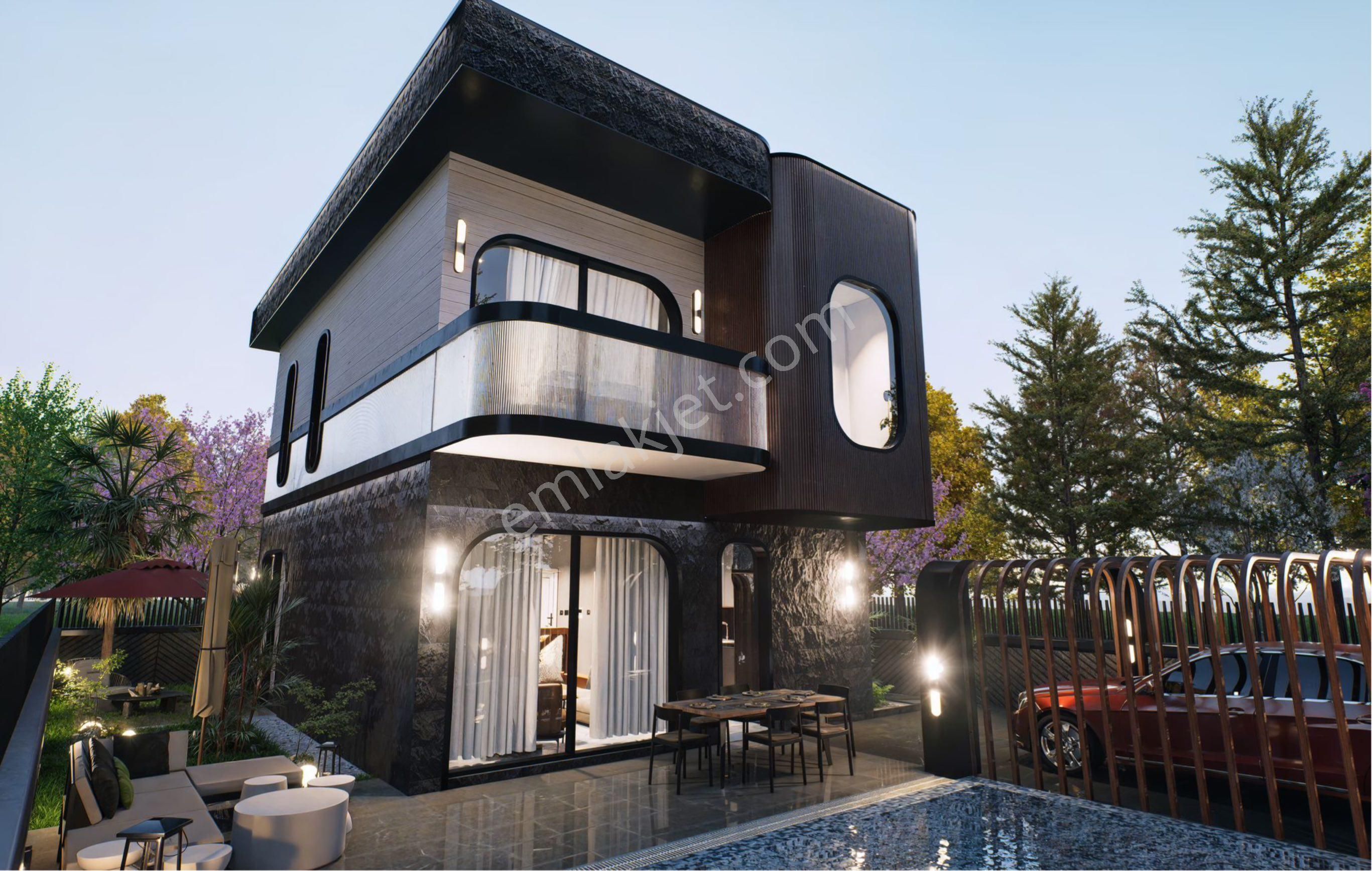 Kuşadası Soğucak'ta Projeden 4+1 Müstakil Satılık Villa - Görsel 33