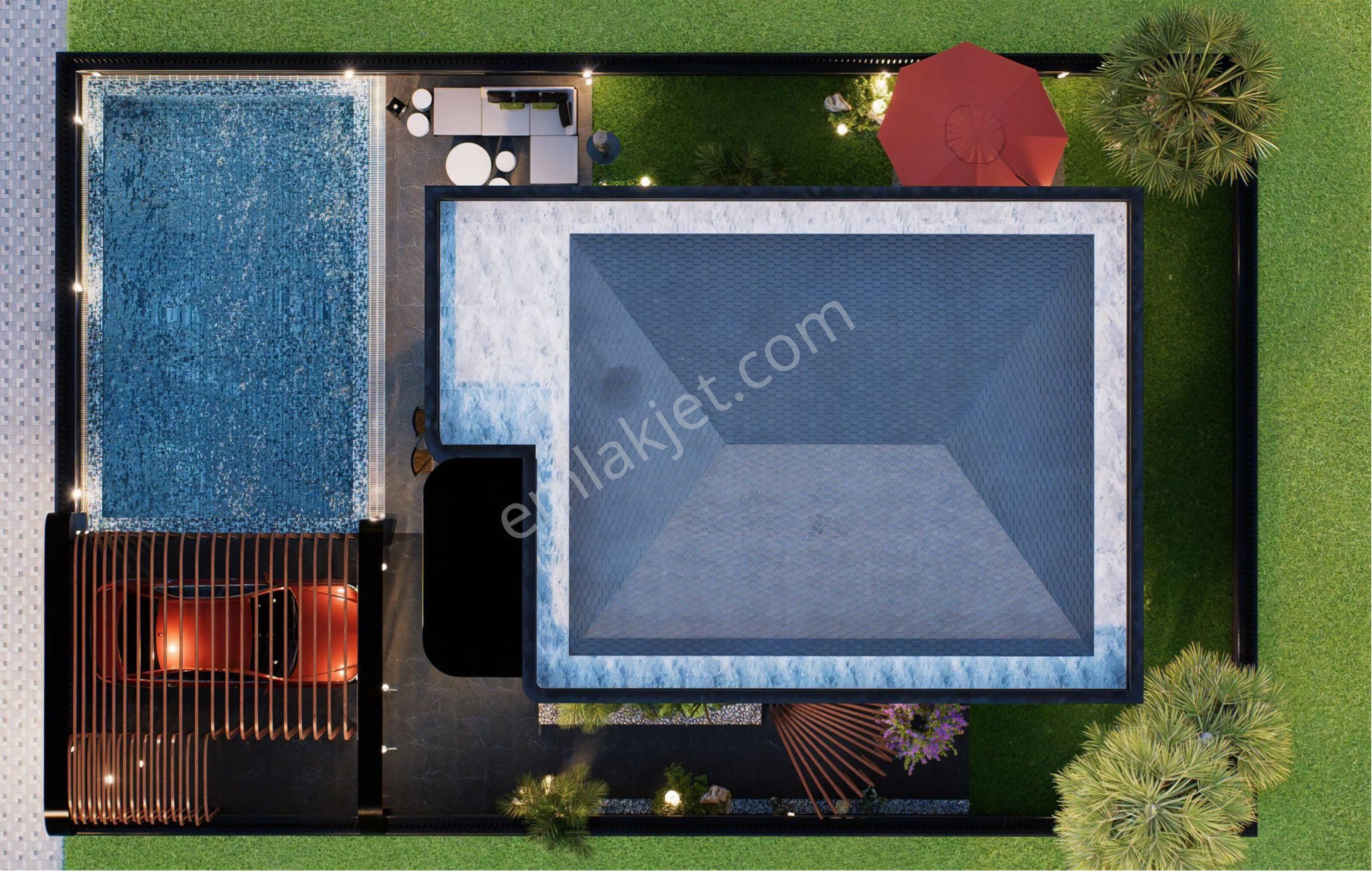 Kuşadası Soğucak'ta Projeden 4+1 Müstakil Satılık Villa - Görsel 35