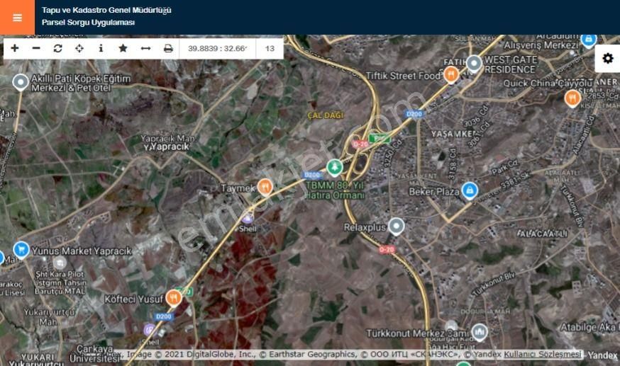 Bağlıca Ve Çayyolu Yanı Eskişehir Ve Çevre Yolu Yakını 18 Kat Ticari Arsa - Görsel 12