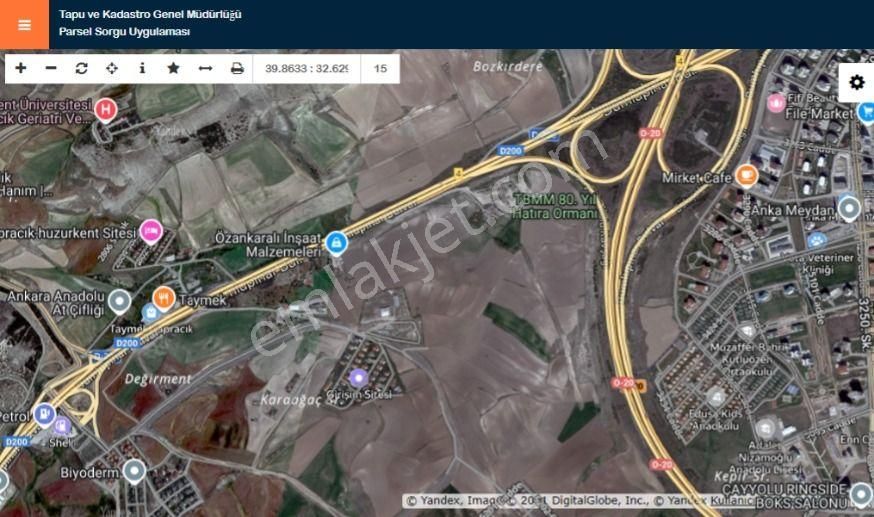 Bağlıca Ve Çayyolu Yanı Eskişehir Ve Çevre Yolu Yakını 18 Kat Ticari Arsa - Görsel 13