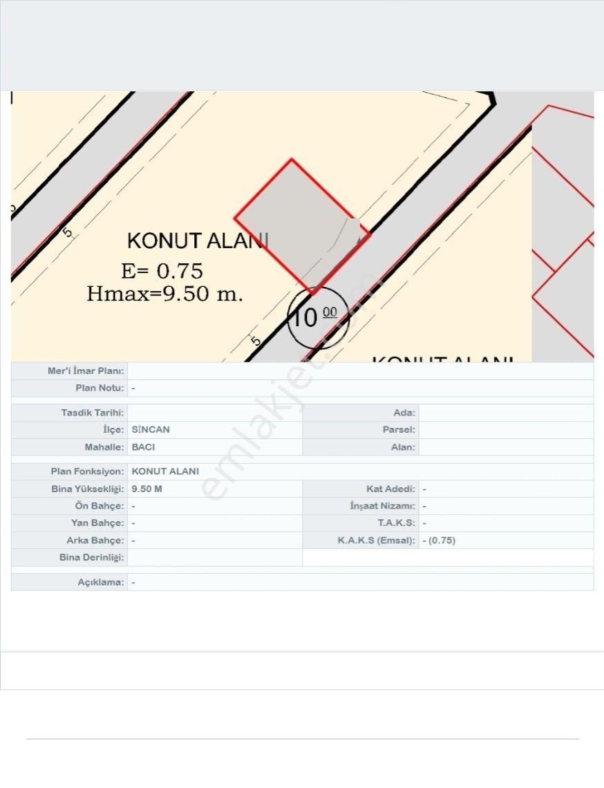 Asincan Temelli'de Tek Tapu İmarlı Arsa Polat Emlaktan - Görsel 2