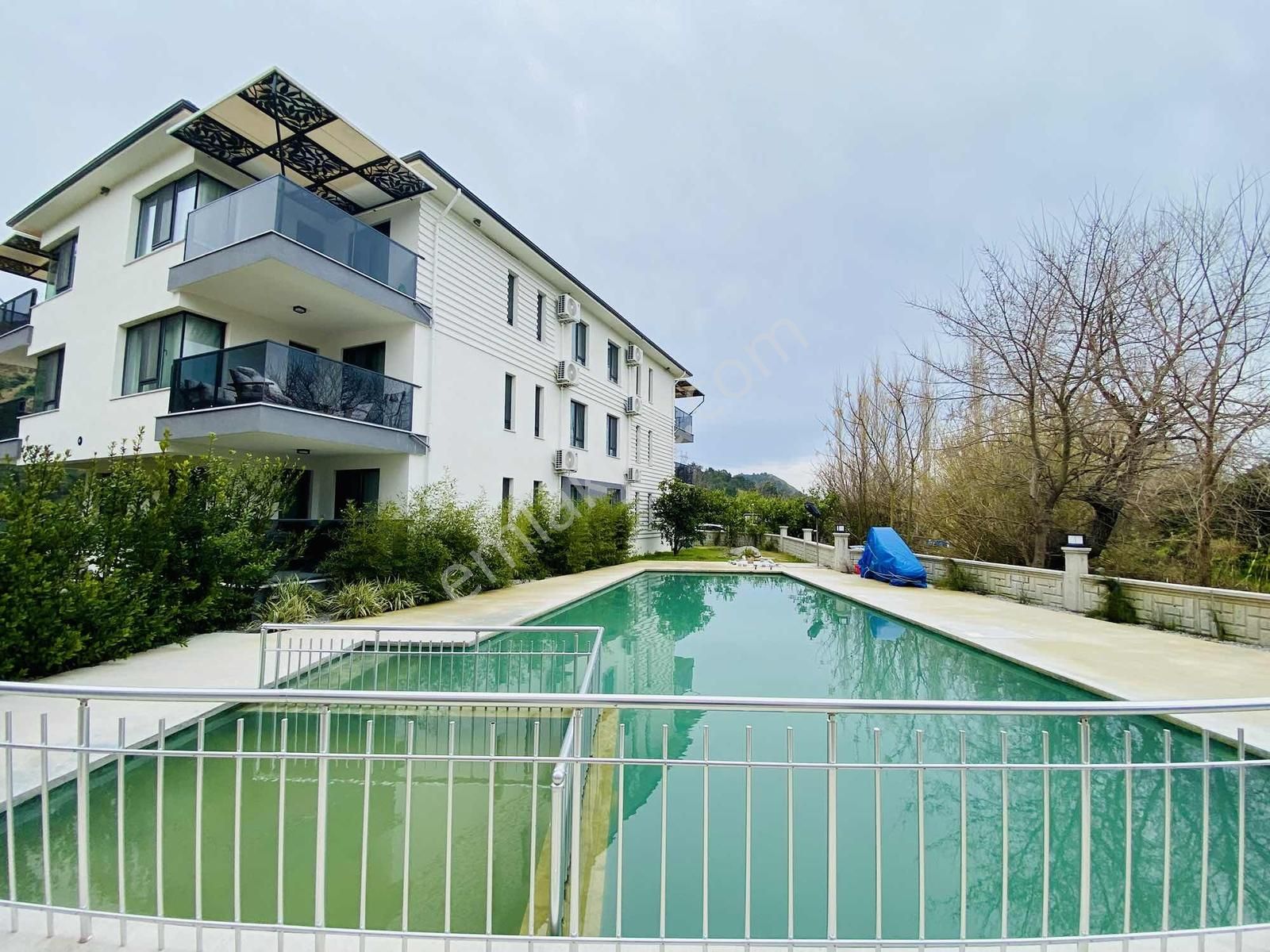 Dalaman Da Limon Bahçeleri İçerisinde Satılık Lüx Havuz Manzara - Görsel 35