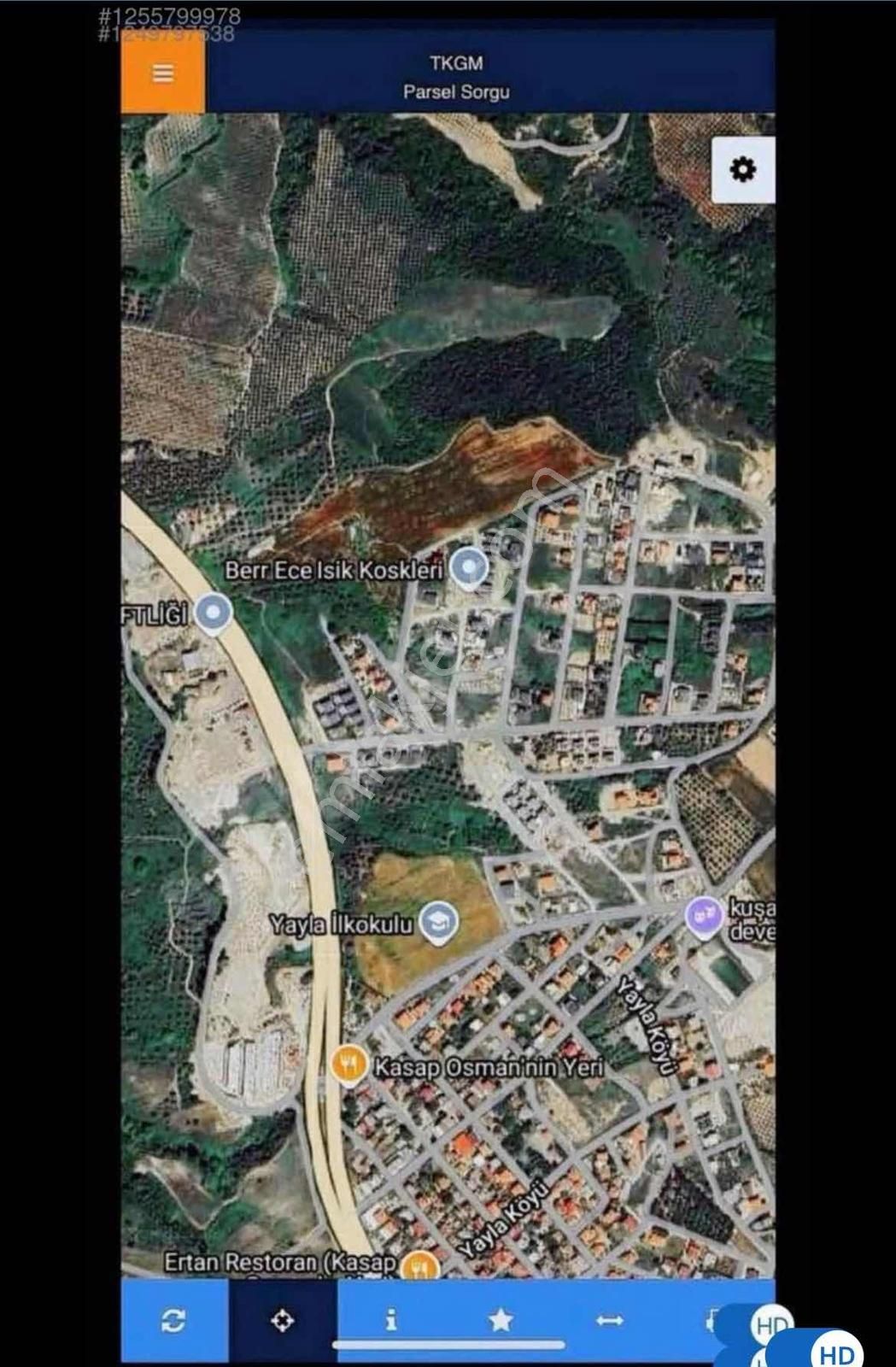 Kuşadası Yayla Köyde Deniz Manzaralı Villa İmarlı Satılık Arsa - Görsel 3