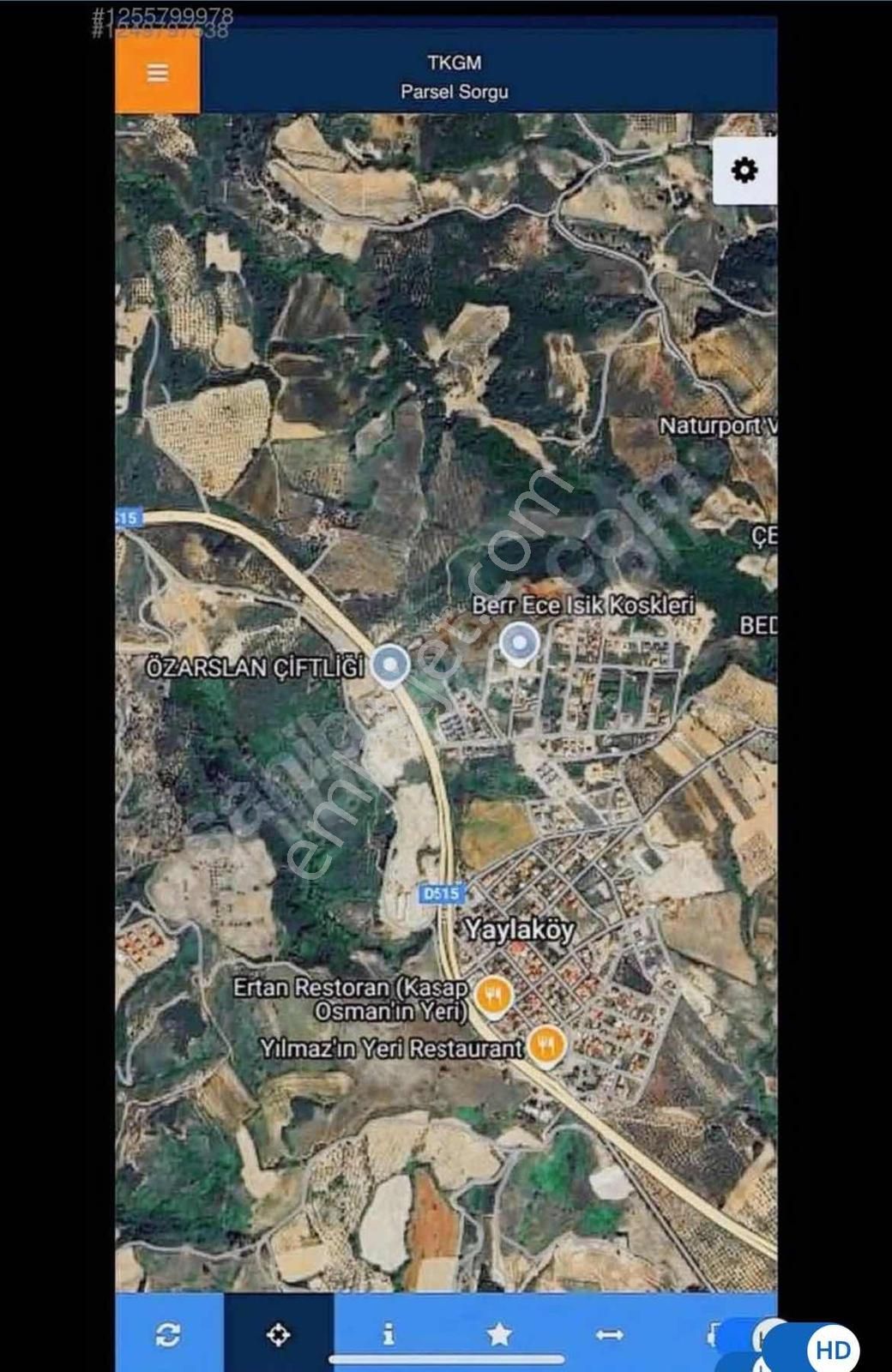 Kuşadası Yayla Köyde Deniz Manzaralı Villa İmarlı Satılık Arsa - Görsel 2