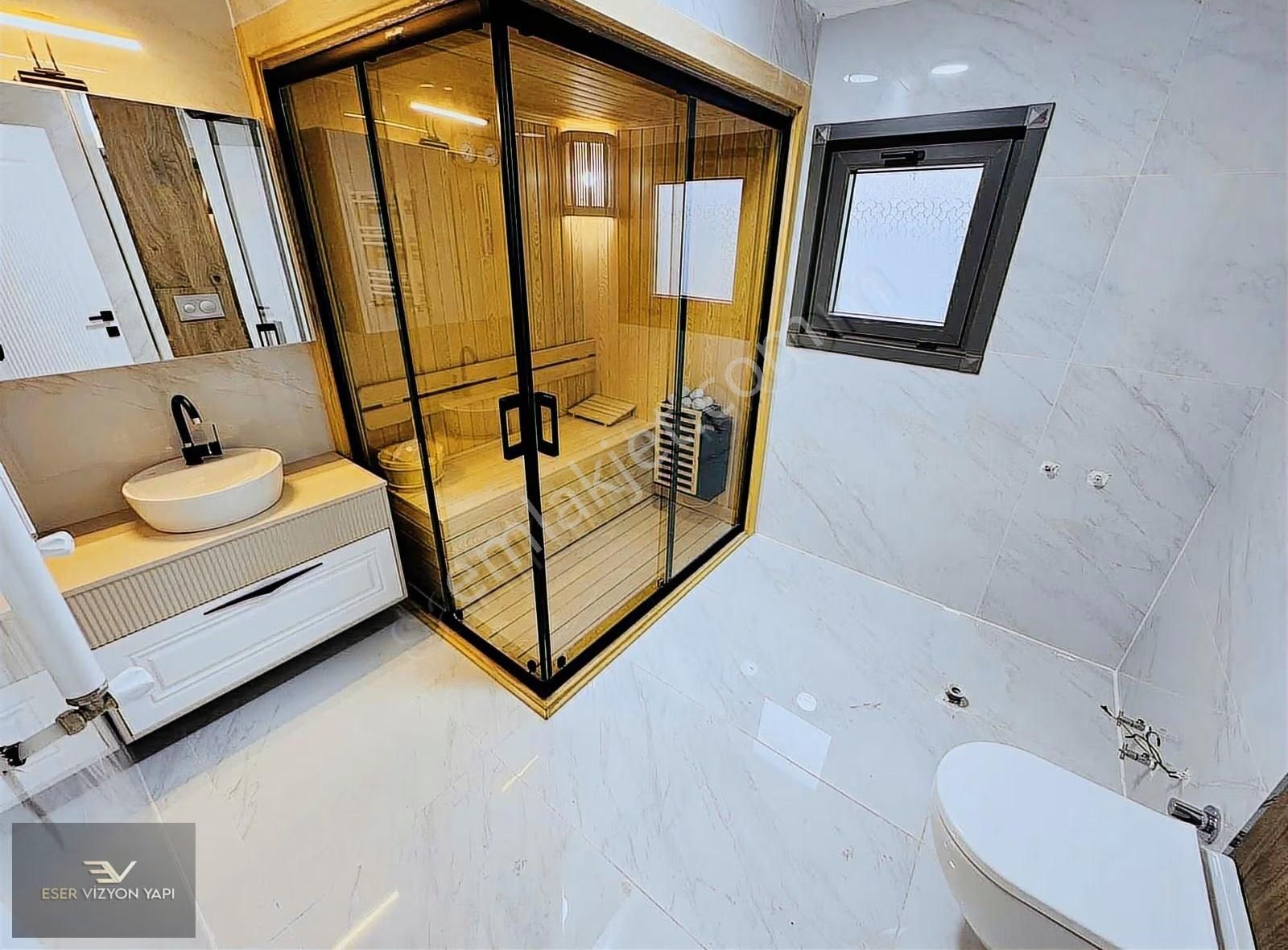 Eşi Benzeri Yok Denize 200 M Ultralüx Havuzlu Sauna 5+1 Villa - Görsel 33