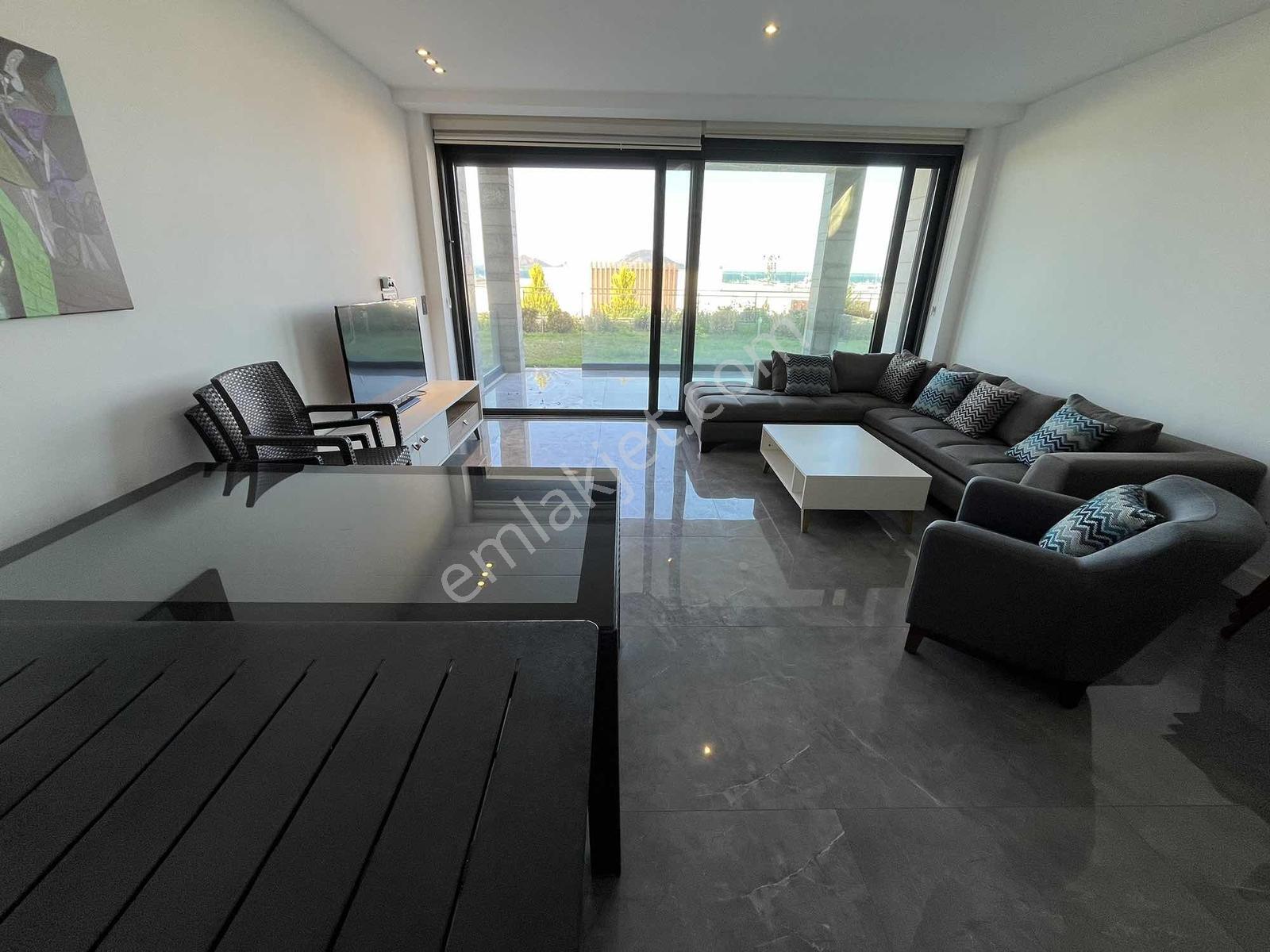 Turgutreiste Denize Sıfır Yıllık Kiralık 3+1 Dubleks Rezidans - Görsel 23