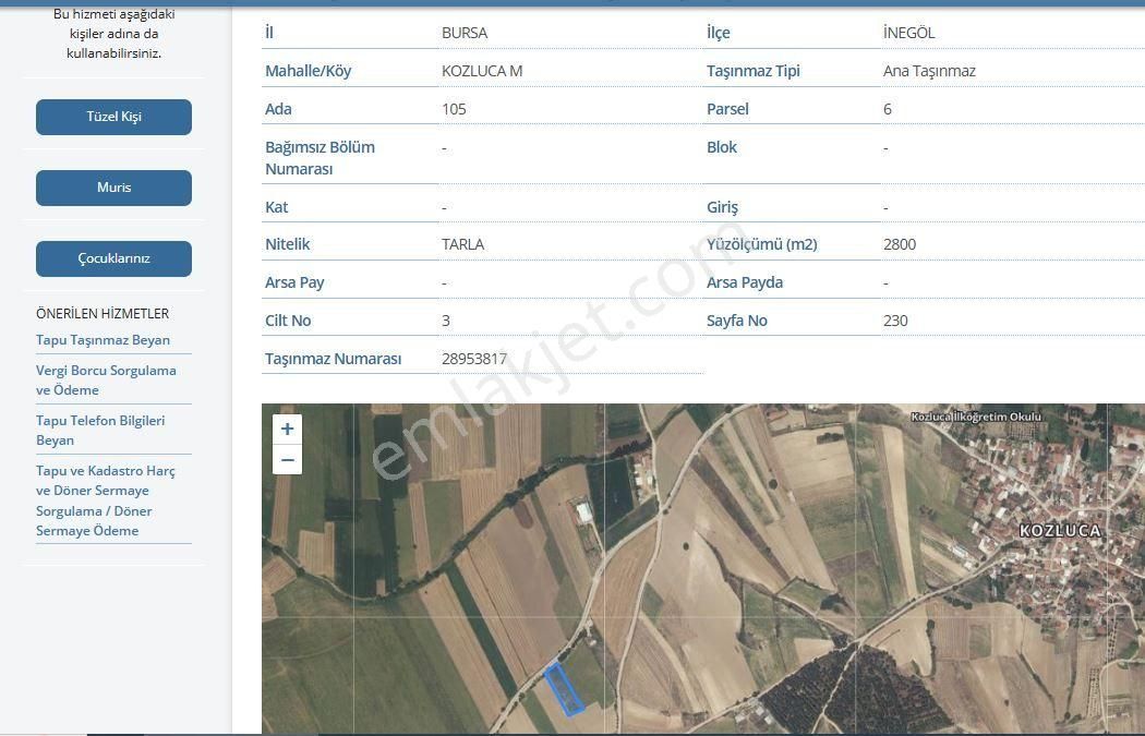 Kozluca Asfalt Üzeri