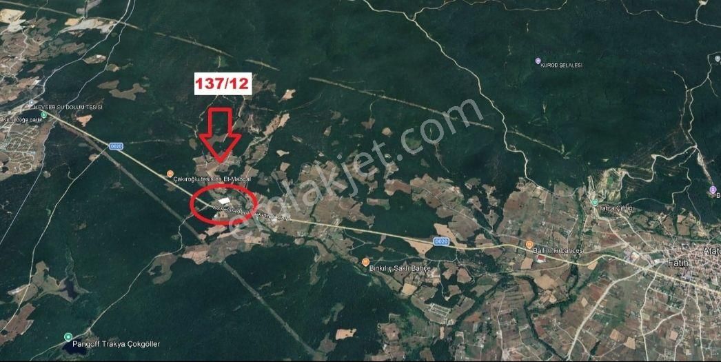 Binkılıç Sahibinden Satılık Ana Asfalta İkinci Parsel