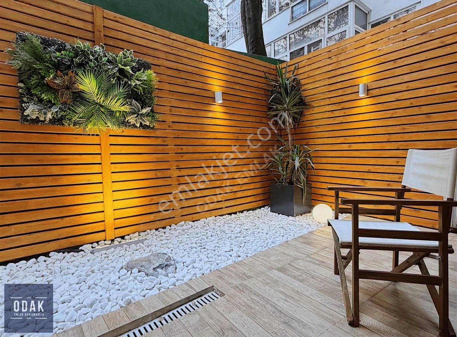 Odak'tan Moda'da 2019 Yapımı Mükemmel Konumda Bahçe Katı