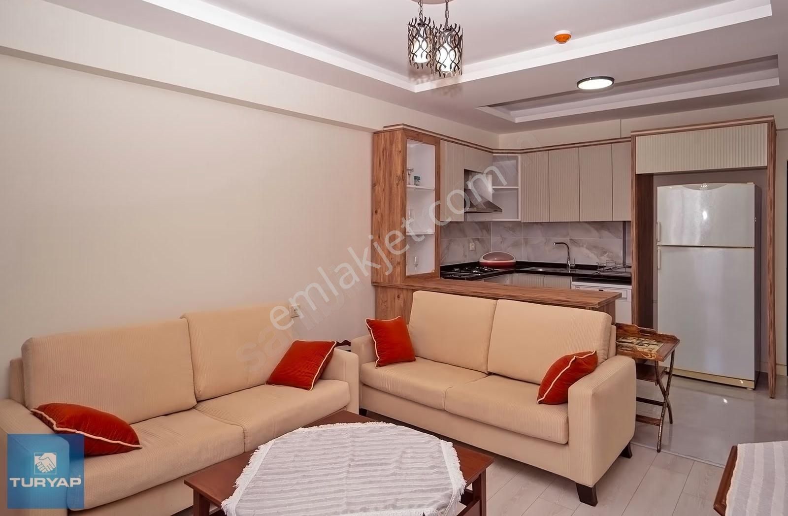 Tömük'te Havuzlu Mobilyalı 1+1 Kiralık