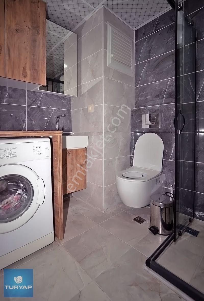 Tömük'te Havuzlu Mobilyalı 1+1 Kiralık - Görsel 12