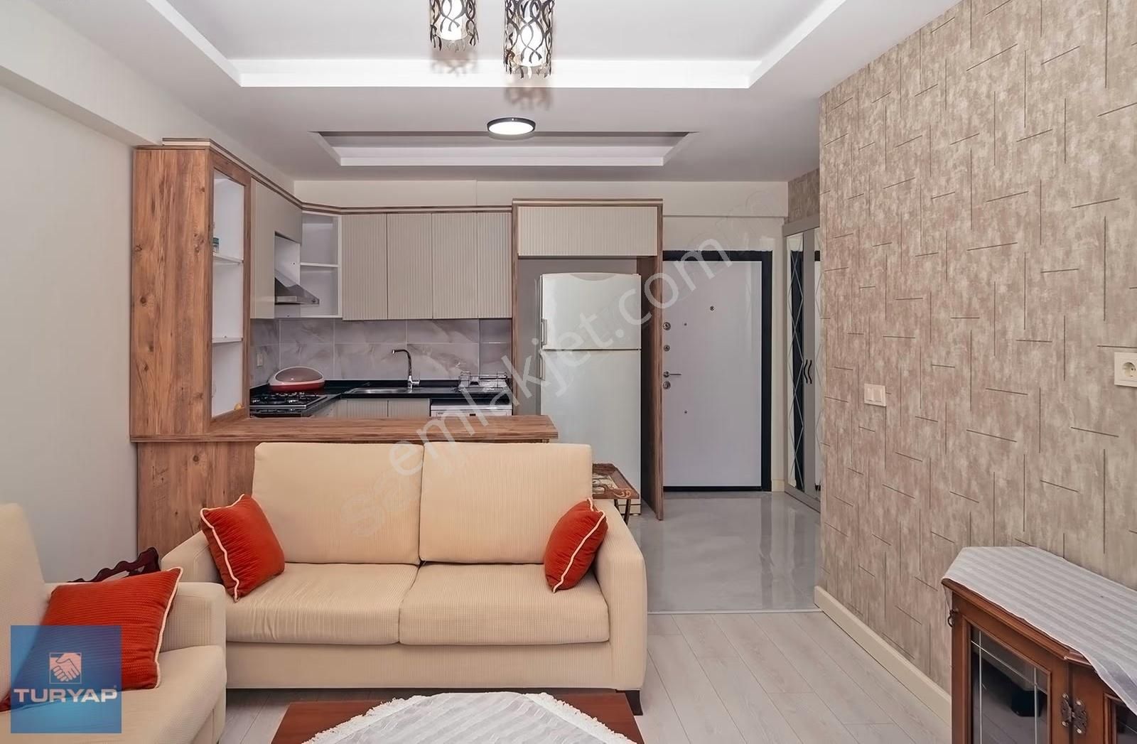 Tömük'te Havuzlu Mobilyalı 1+1 Kiralık - Görsel 21