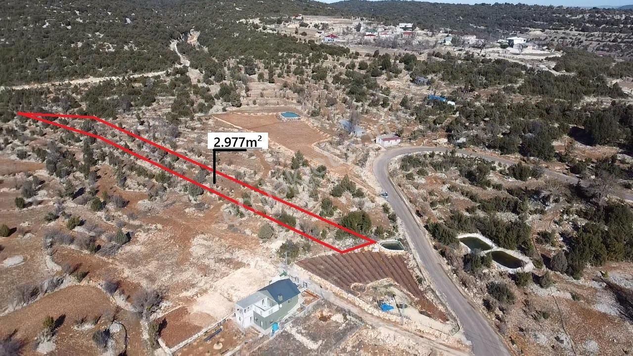 Erdemli Kızılen Köy İçi 3 Dönüm Elektrik/su Sorunu Yok - Görsel 5