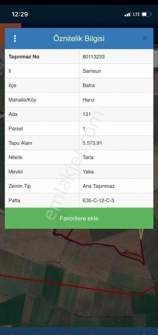 Satılık Tarla Harız - Görsel 3