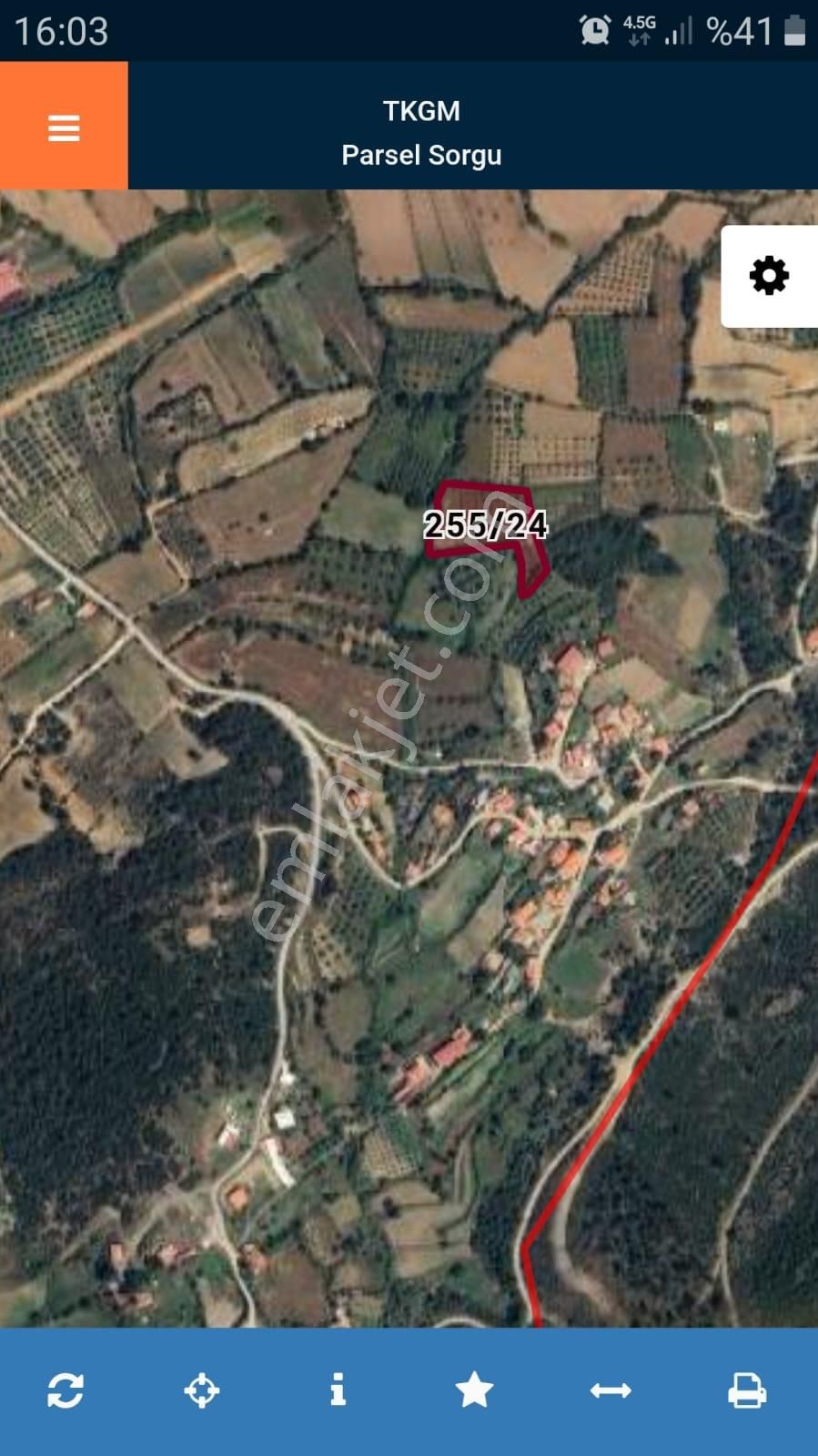 Muğla Yatağan Bencik'te Satılık Tarla-zeytinlik-çiftlik - Görsel 6