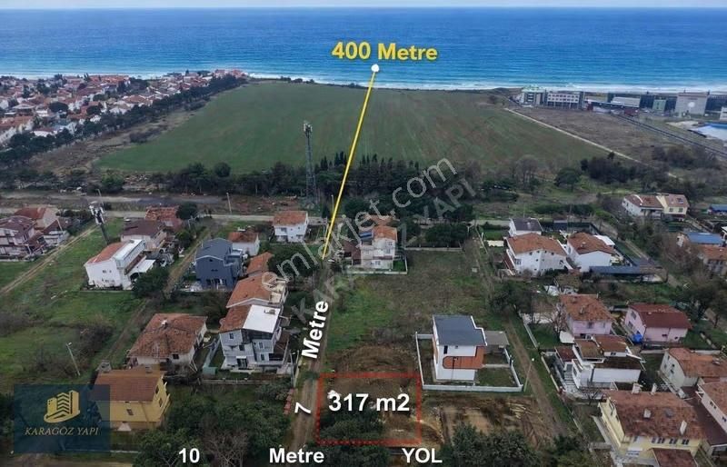 Karagöz Yapıdan Deniz Tarafı 317m2 Köşe Villa İmarlı Arsa !!!