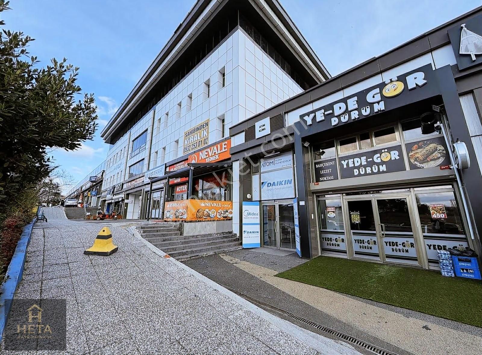 Bahçekent 2 Katlı Düz Giriş İçi Yapılı Kiralık Dükkan - Görsel 14