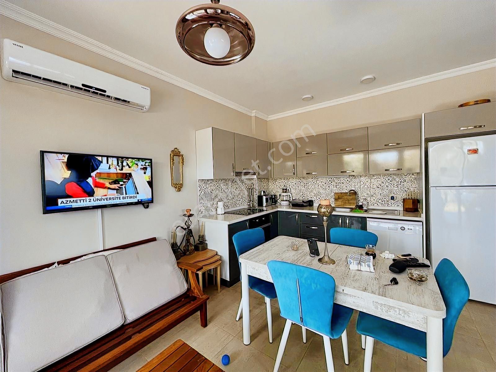 Bodrum Ortakent'de 3+1 Yıllık Kiralık Bahçe Katı Daire - Görsel 27