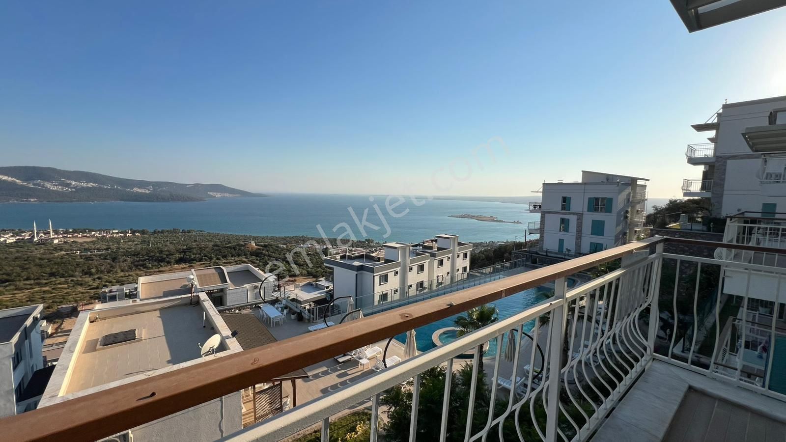 Didim Akbük Atakent 1 Sitesi’nde Manzaralı, Full Eşyalı 2+1 Dair - Görsel 16