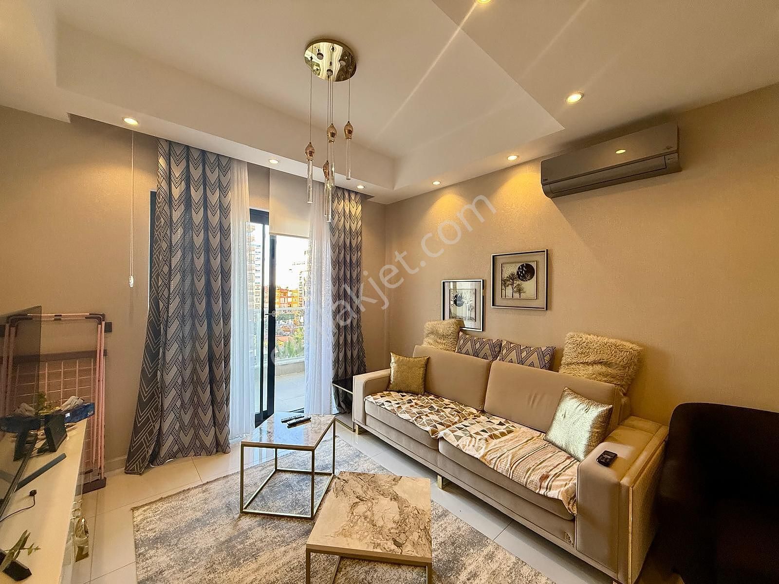 Alanya Mahmutlar'da Sosyal Aktiviteli Sitede Kiralık Daire - Görsel 11