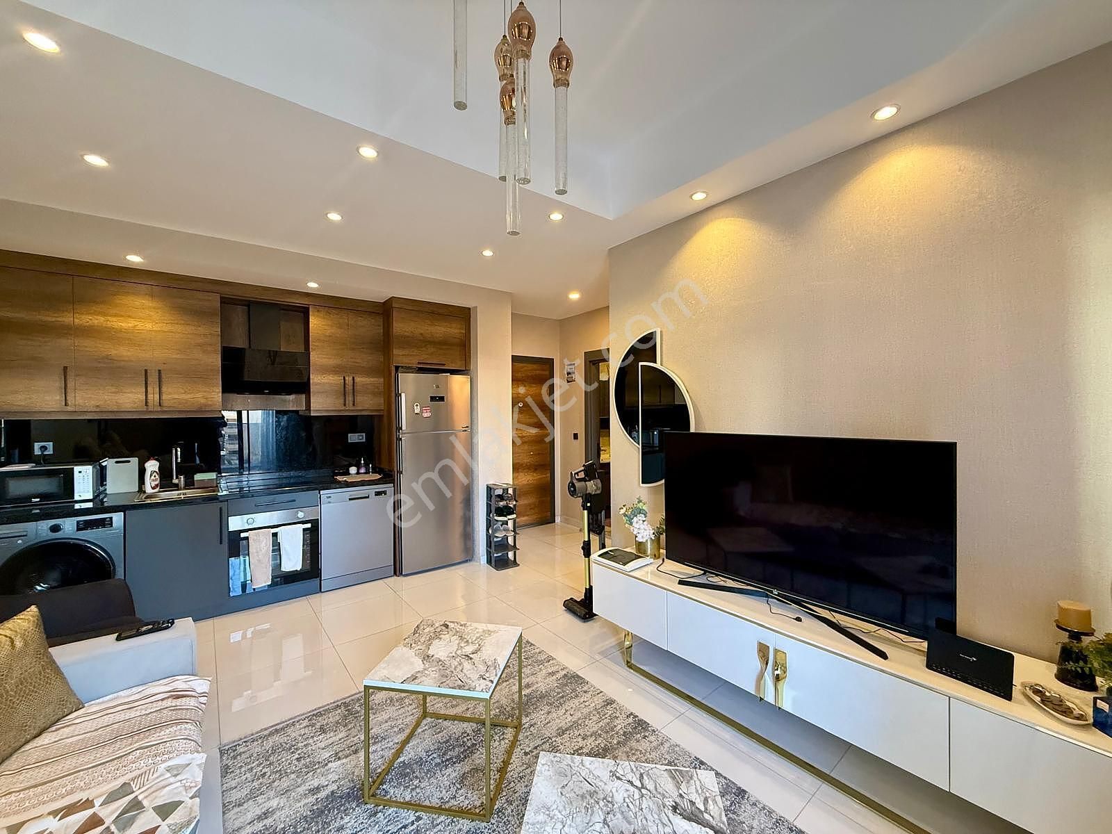 Alanya Mahmutlar'da Sosyal Aktiviteli Sitede Kiralık Daire - Görsel 13