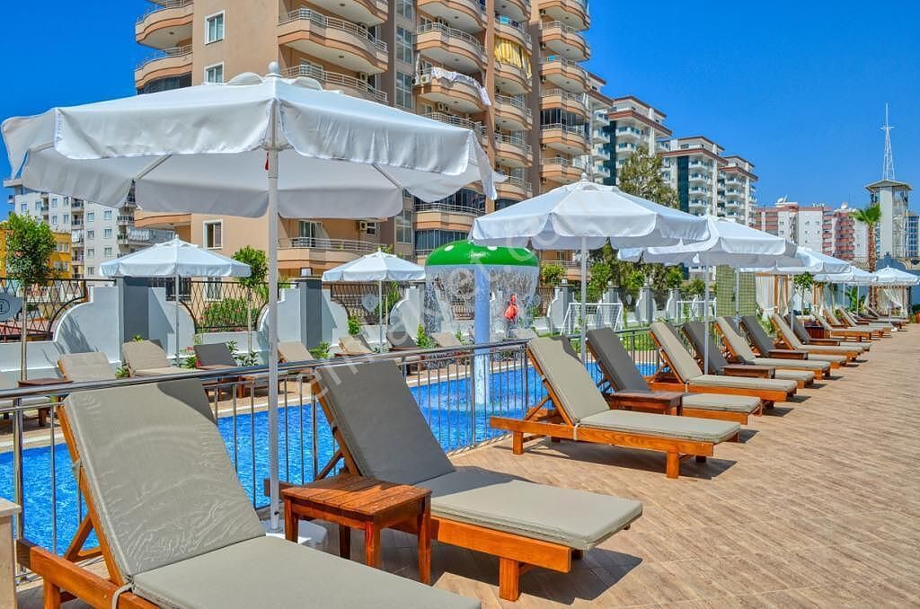 Alanya Mahmutlar'da Sosyal Aktiviteli Sitede Kiralık Daire - Görsel 4