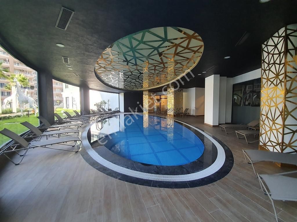 Alanya Mahmutlar'da Sosyal Aktiviteli Sitede Kiralık Daire - Görsel 9