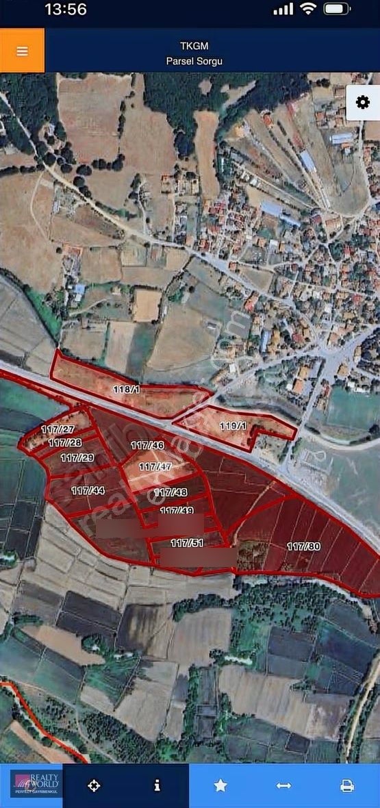 Çatalca /ormanlı Köyü 289 M2 Hisseli Muvafakatnemeli Çaplı Tarla - Görsel 2