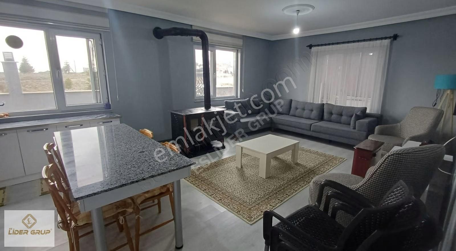 Eslider Emlaktan Taşlıkköyde Bahçelı 3+1 - Görsel 3