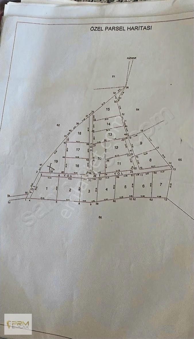Prm Emlaktan 392 M² Satılık Parsel