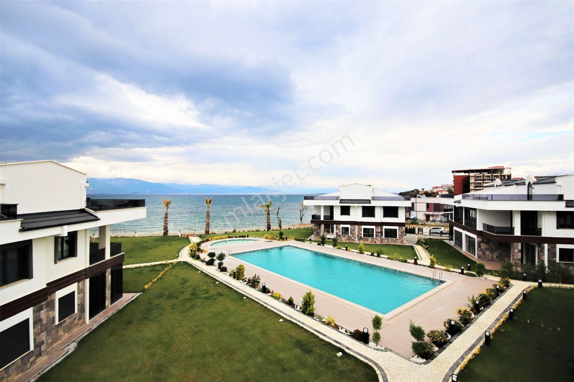 💦burhaniye Pelitköy'de💦aygül'den Denize Sıfır Site İçi Havuzlu Satılık 1+1 Bahçe Kullanımlı Daire - Görsel 33