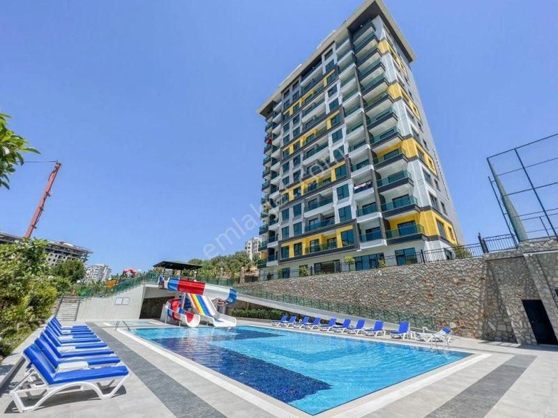 Sea View 2+1 Penthouse Apartment İn Mahmutlar Full Furnished - Görsel 32