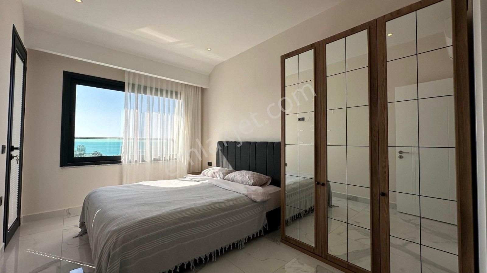 Sea View 2+1 Penthouse Apartment İn Mahmutlar Full Furnished - Görsel 33