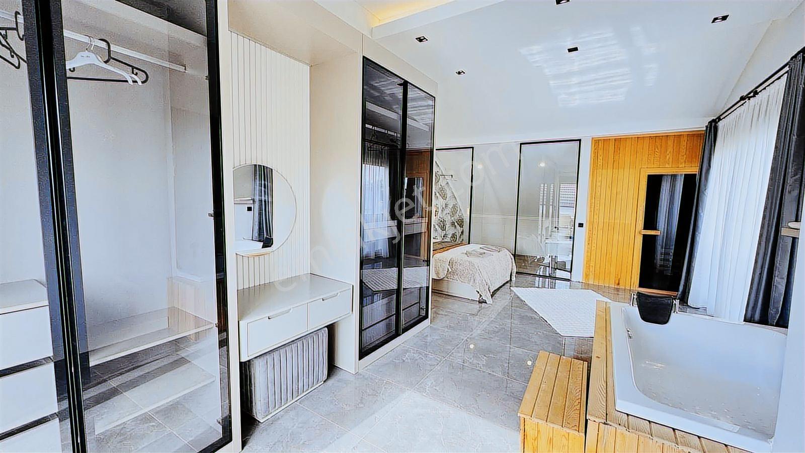 Belek'de Villalar Bölgesinde Kiralık Lüks Özel Havuzlu 4+1 Vılla - Görsel 32