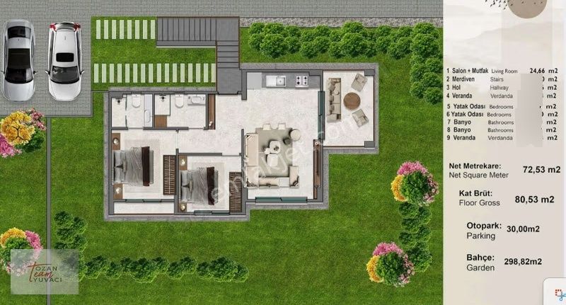 Bodrum İslamhanelerinde Projeden Satılık Kat Mülkiyetli Daireler - Görsel 3