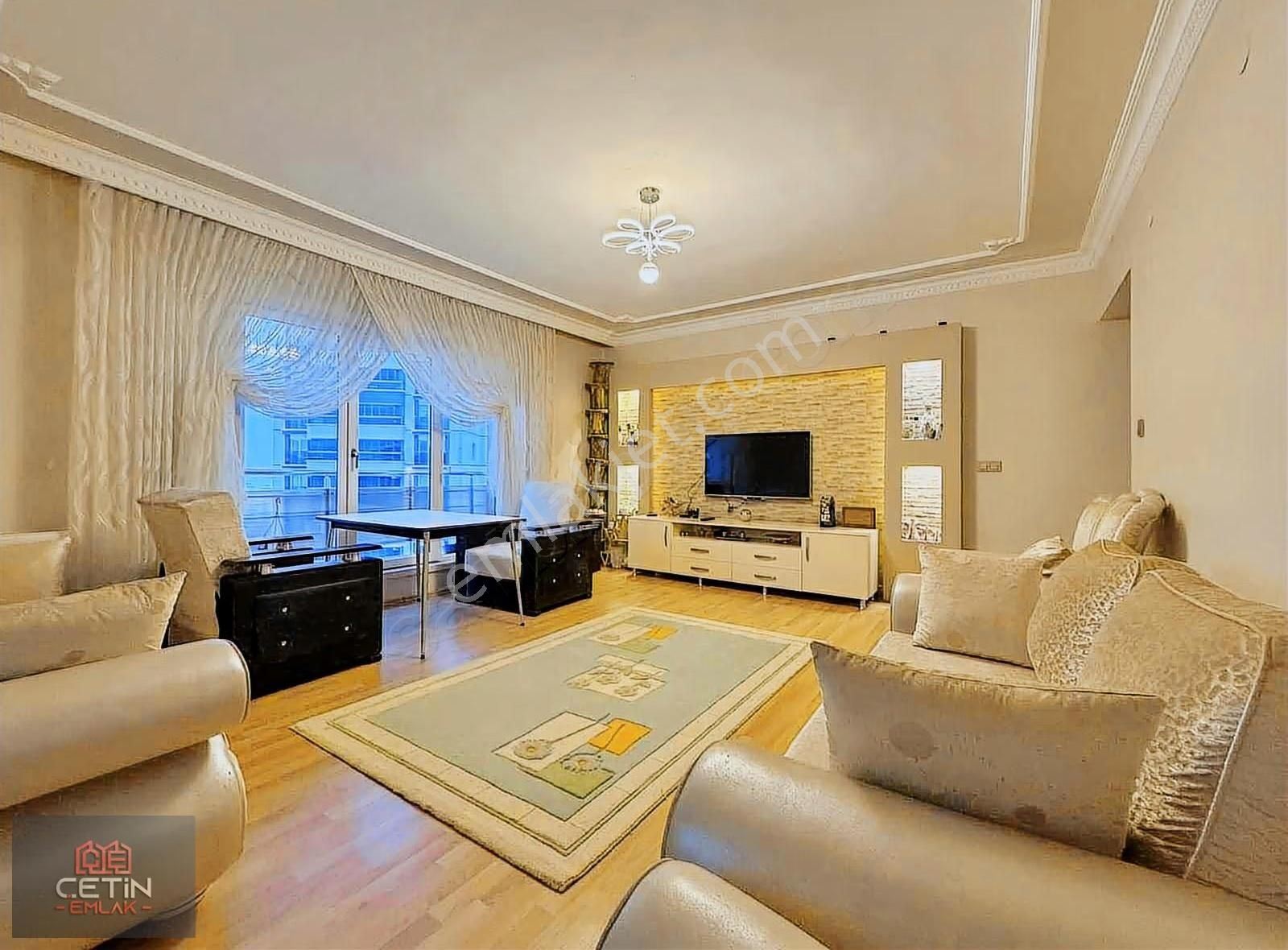 Çetin Emlak'█ Yeni Binada Güney Cephe Katta İçi Yapılı 3+1 Daire