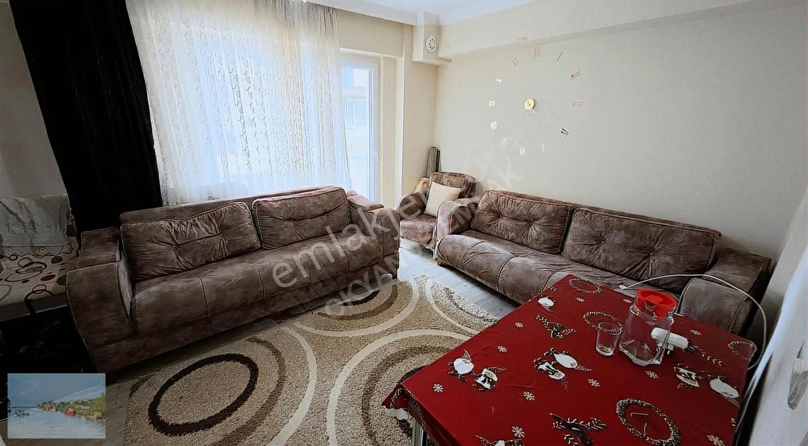 Karasu Havuzlu Sitede Satılık 1+1 Eşyalı Daire - Fırsatı! - Görsel 2