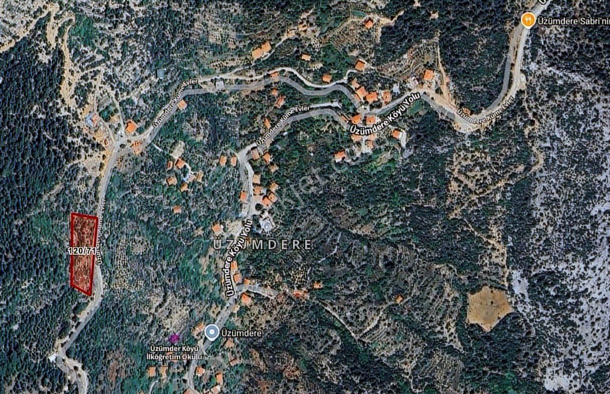 Antalya İbradı Üzümdere Mahallesi Satılık Tek Tapu Tarla - Görsel 6