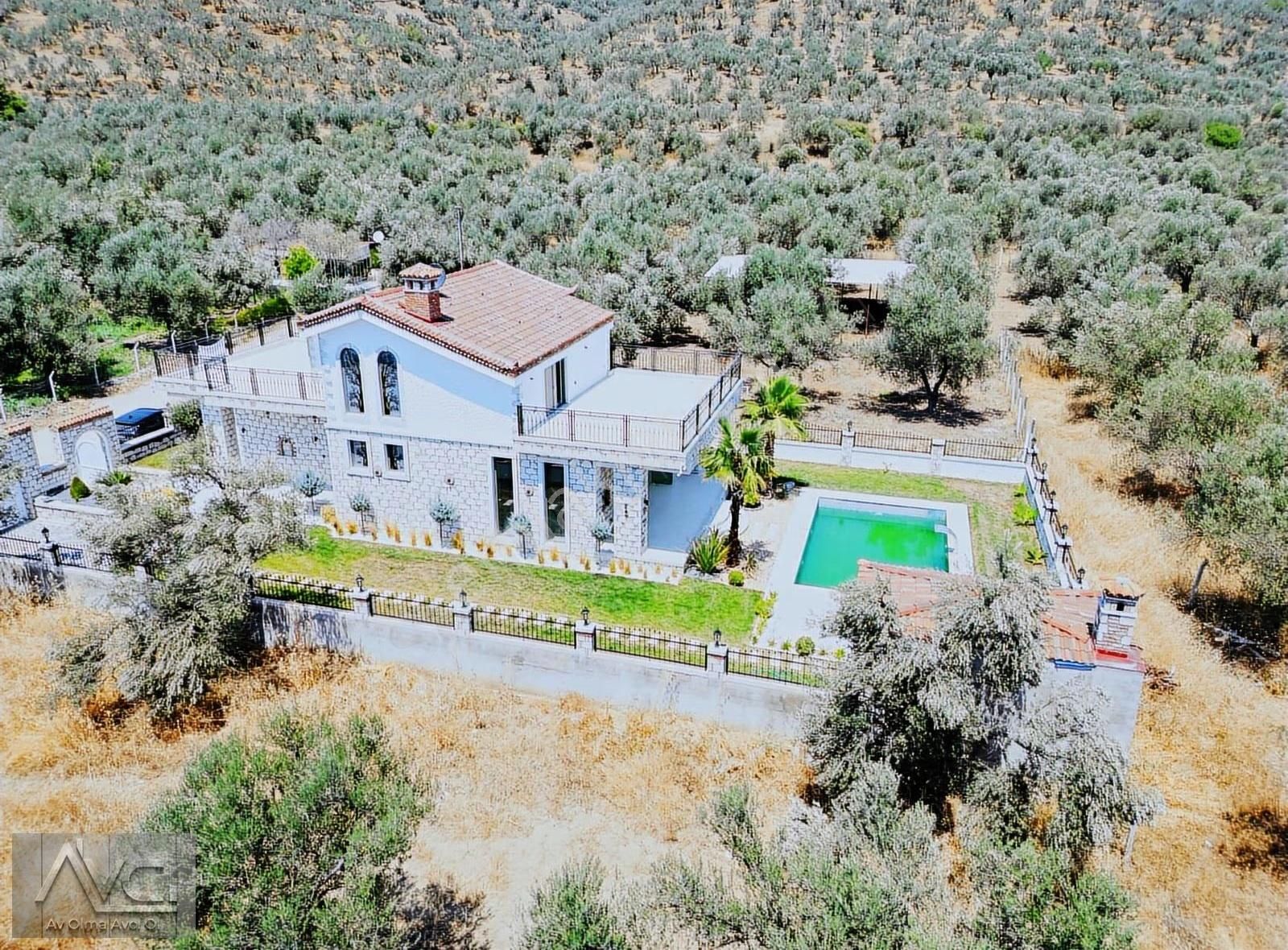 Avcı'dan Altınoluk 650m2 Arsa Doğa İçinde Müstakil Havuzlu Villa - Görsel 21