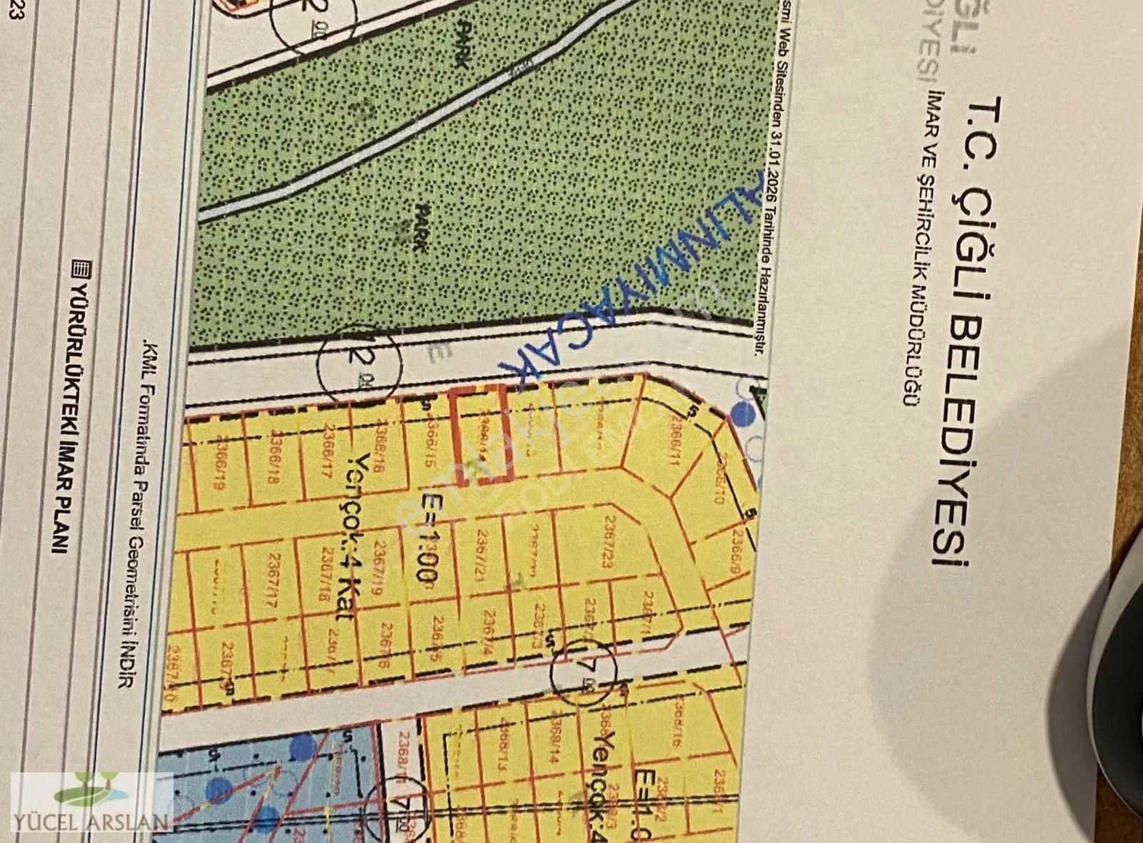 Çiğli Harmandalında Satılık 181m2 . İmarlı Yatırıma Uygun Arsa - Görsel 16