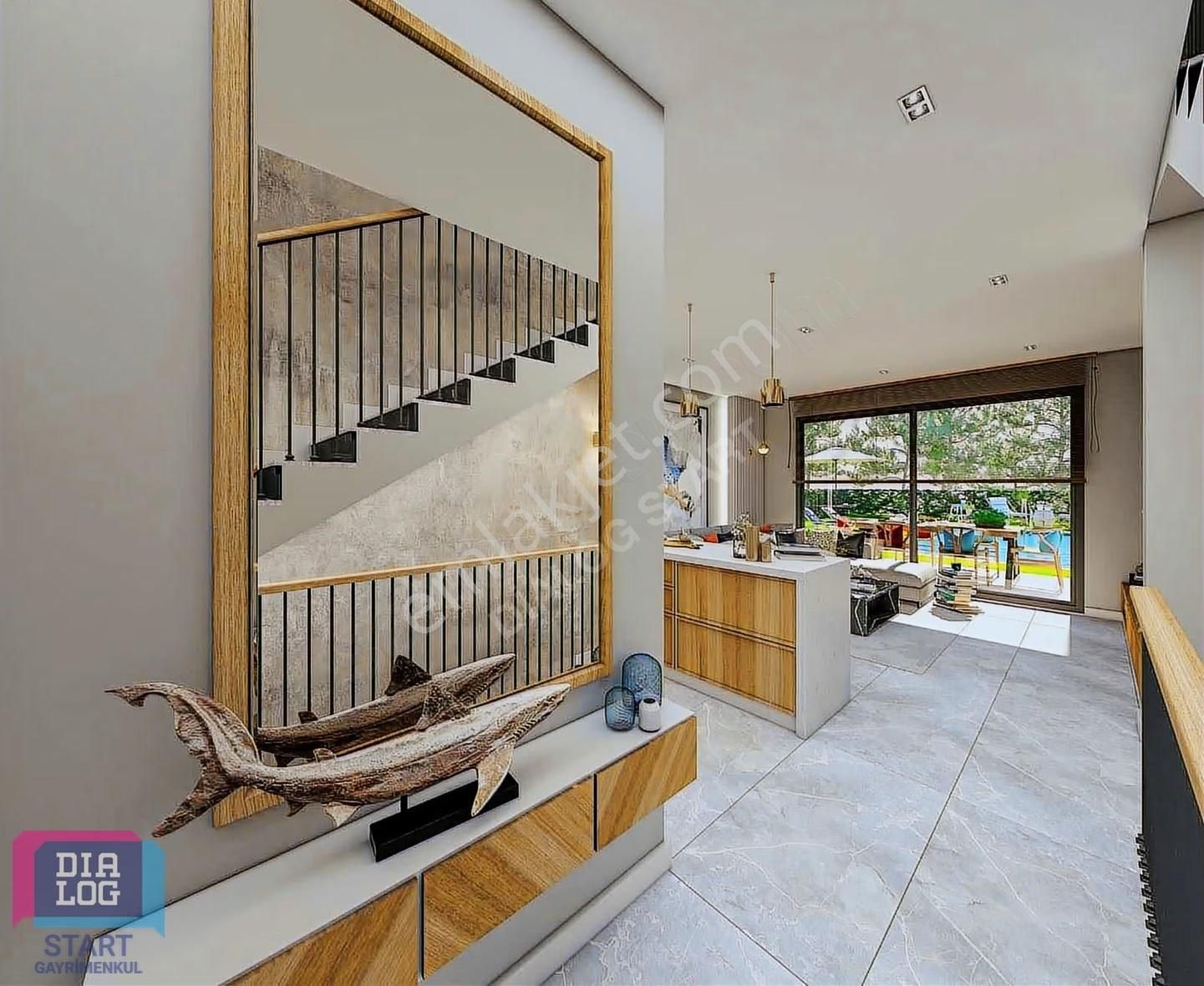 Karaova' Da Ultra Lüks 6+1 Müstakil Havuz Sauna Hamam Villa - Görsel 13