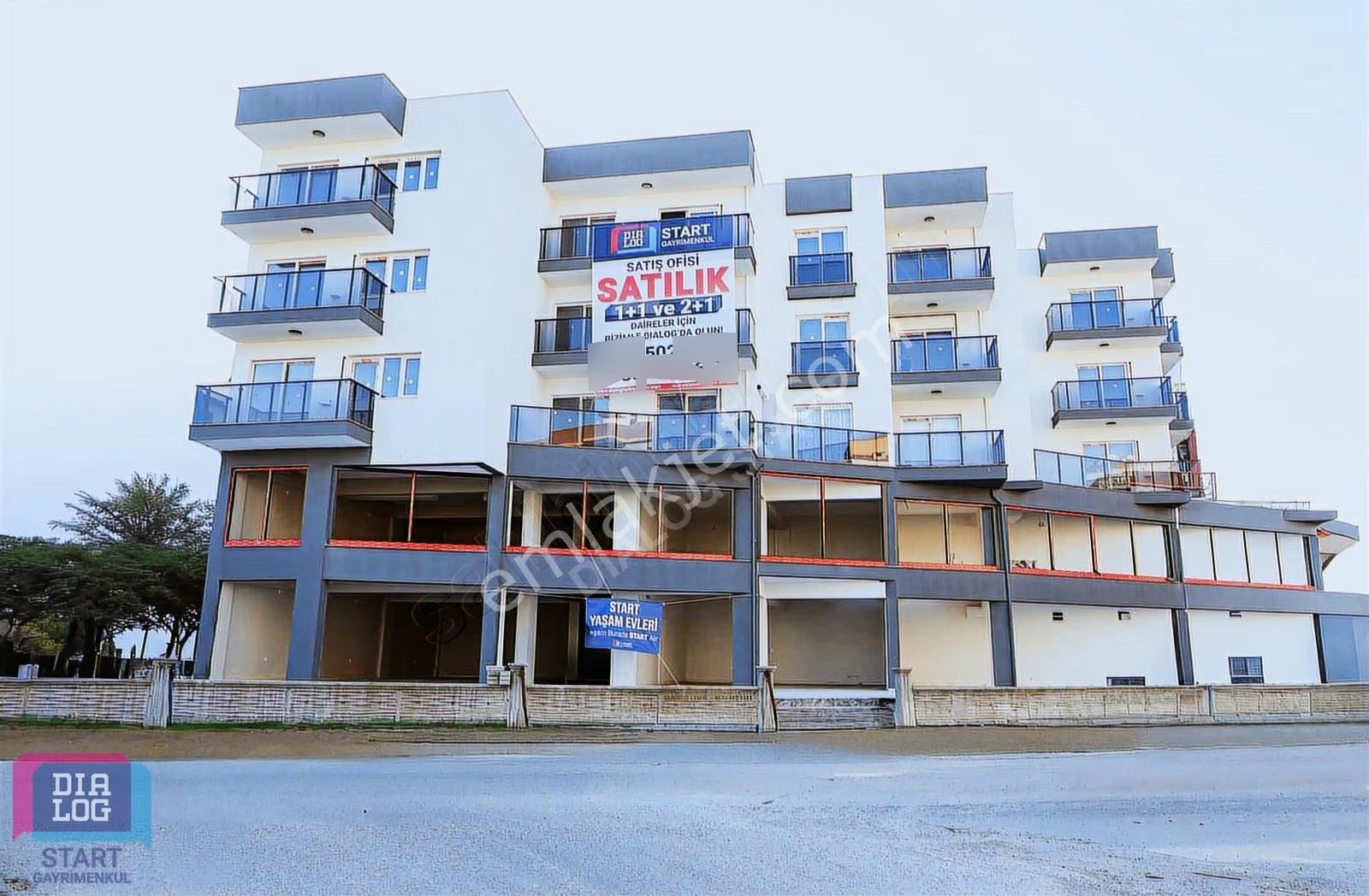 Seyrek Merkez'de Sıfır 2+1 Ara Kat Satılık Daireler