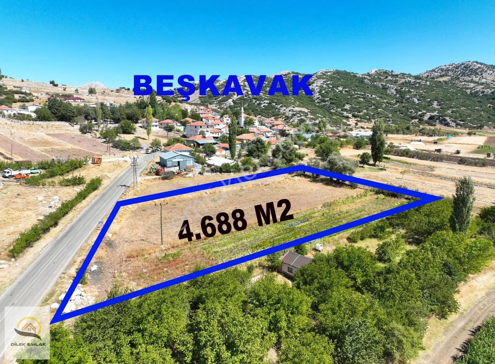 Burdur Merkez Beşkavak'ta İmar İçin Yerleşim Gibi Asfaltı Cephe 4688 Metre - Görsel 24