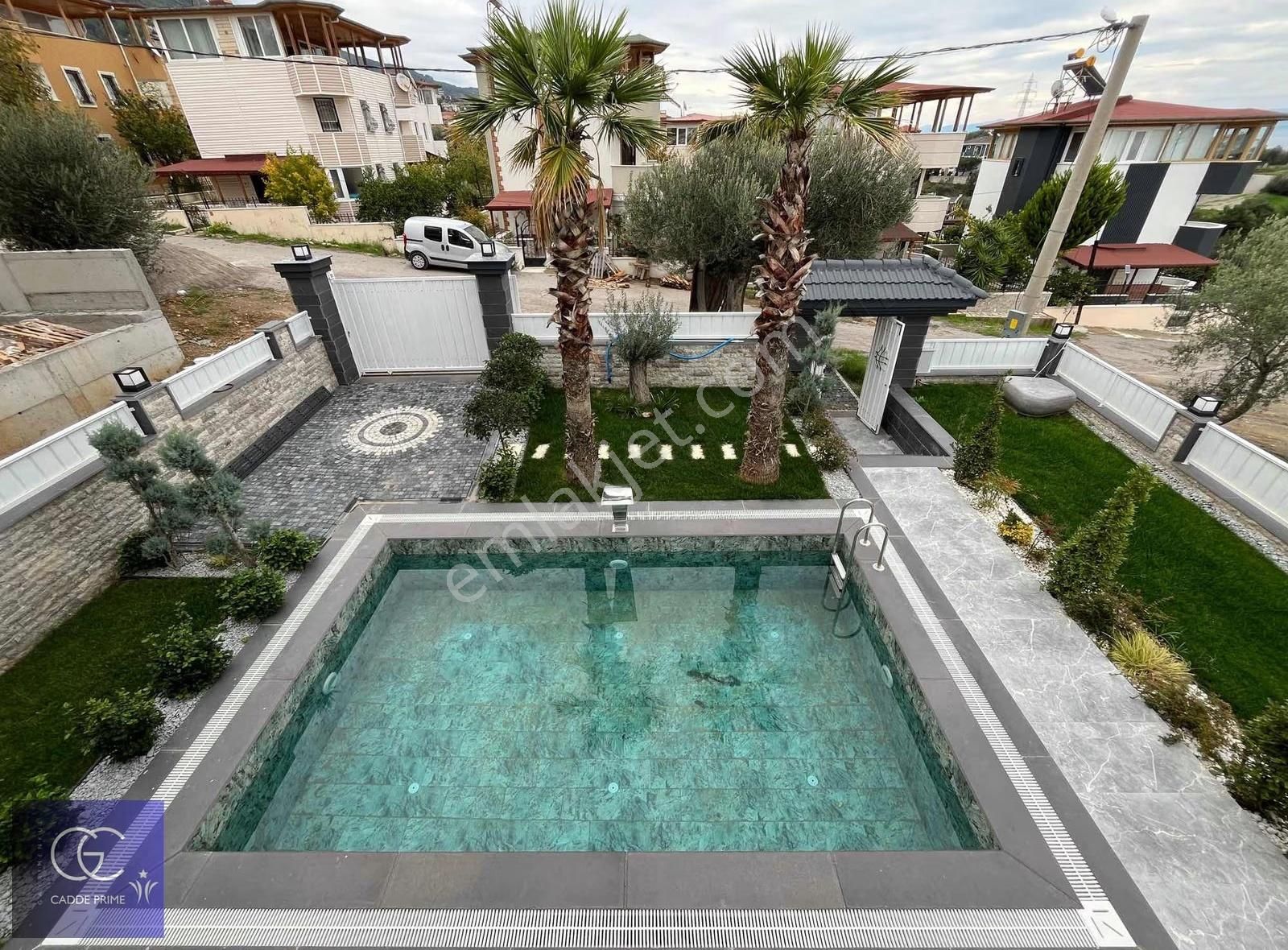 Cadde'den Tam Mustakil 5+1 Havuzlu Deniz Manzaralı Eşsiz Villa - Görsel 20