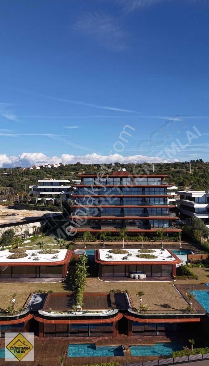 Çeşme Ayasaranda Ön Cephe Bahçe Katı Deniz Manzaralı Daire - Görsel 6
