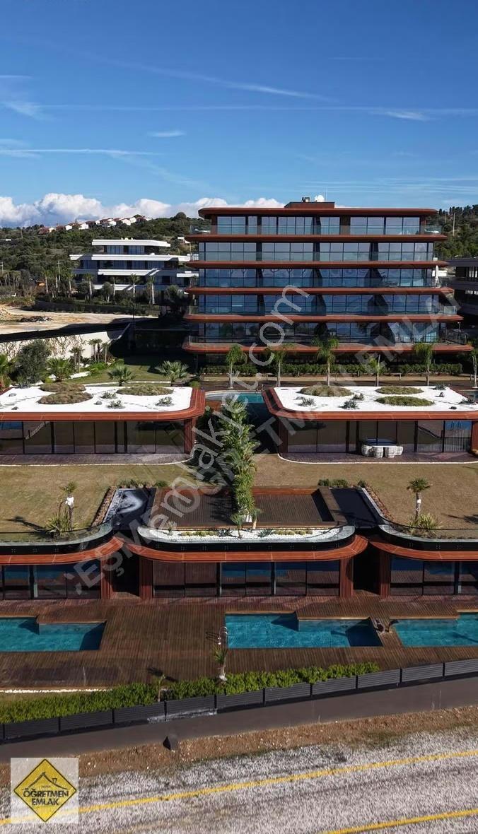 Çeşme Ayasaranda Ön Cephe Bahçe Katı Deniz Manzaralı Daire - Görsel 20